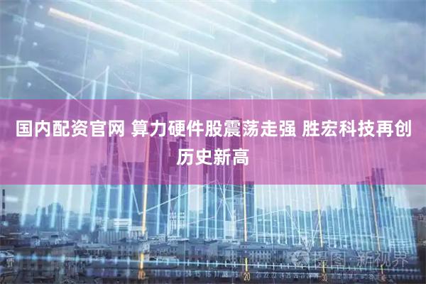 国内配资官网 算力硬件股震荡走强 胜宏科技再创历史新高